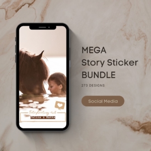 MEGA Story Sticker Bundle Mock Up